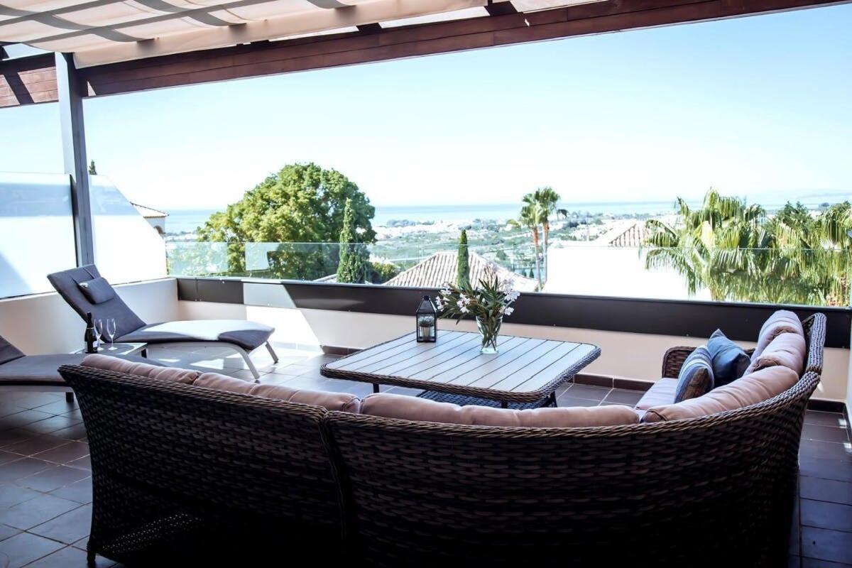 Luxury Apartment With Panoramic Views - Marbella Estepona Exteriör bild